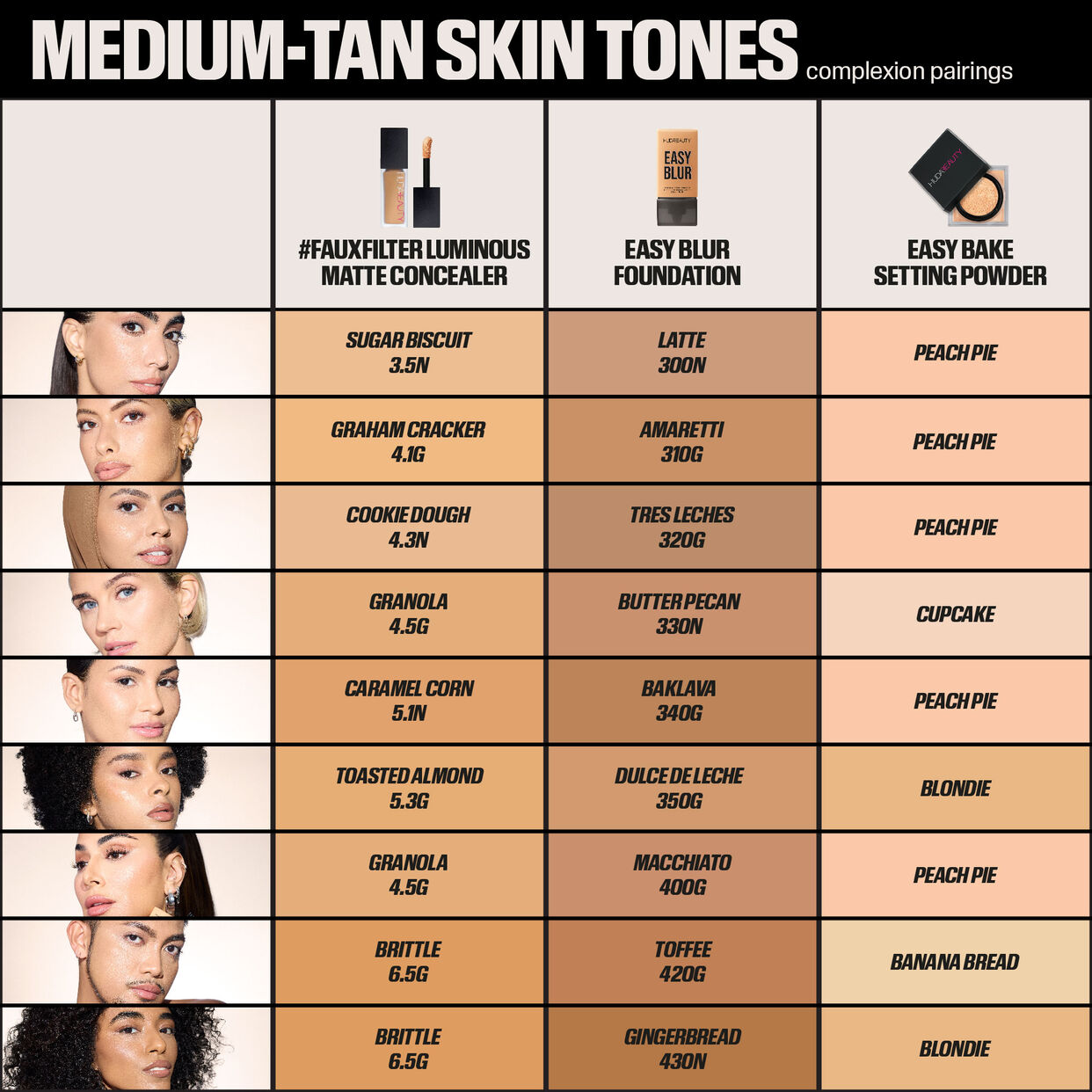 Huda Beauty Easy Blur Natural Airbrush Foundation 30ml