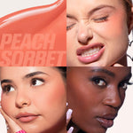 Huda Beauty Mini Baby Blush Duo Set #color_Cotton Candy and Peach Sorbet