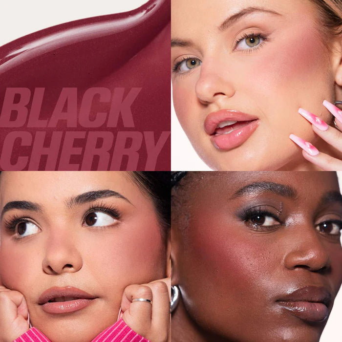 Huda Beauty Mini Baby Blush Duo Set #color_Strawberry Cream and Black Cherry
