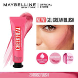 Maybelline Cheek Heat Gel Cream Blush 10ml  #color_20 Rose Flash