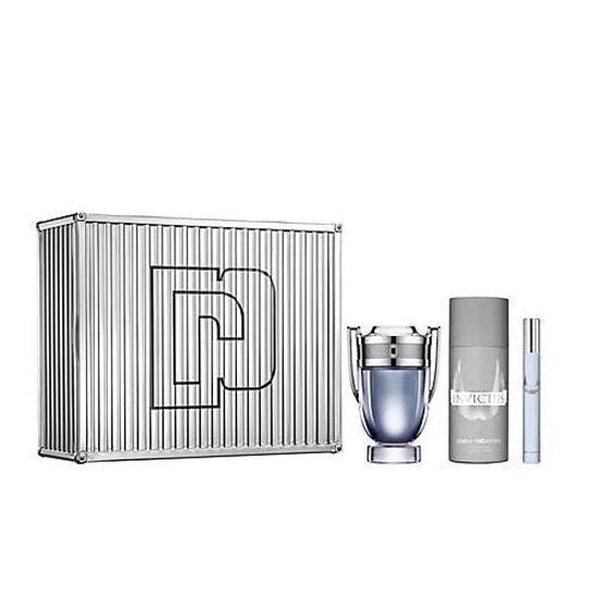 Invictus Men 100ml Perfume Gift Set by Paco Rabanne