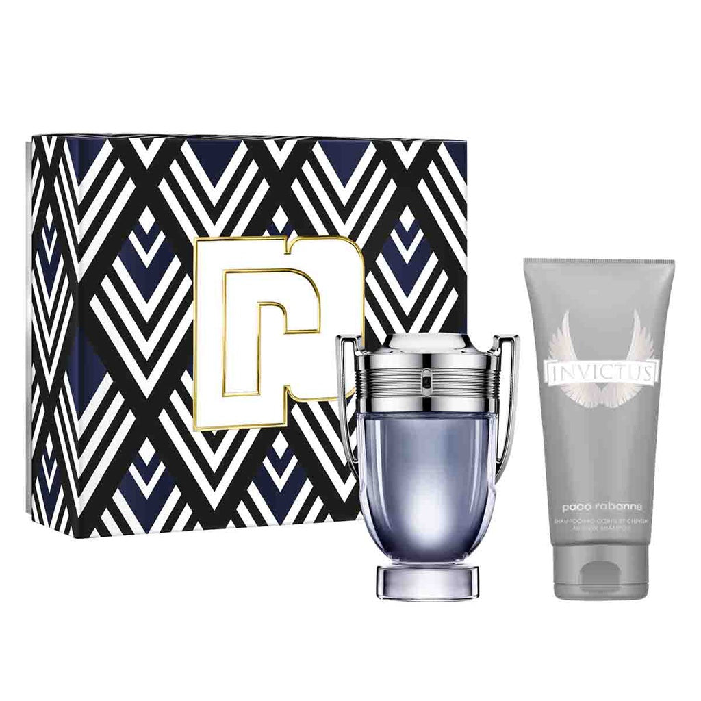 Invictus for Men Perfume 100ml Gift Set by Paco Rabanne