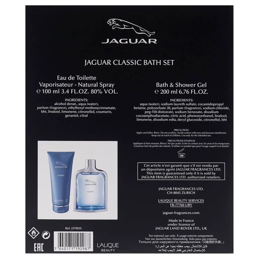 Jaguar Classic Men Perfume Gift Set 100ml