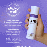 K18 Airwash Dry Shampoo AirWash Biomimetic Hairscience