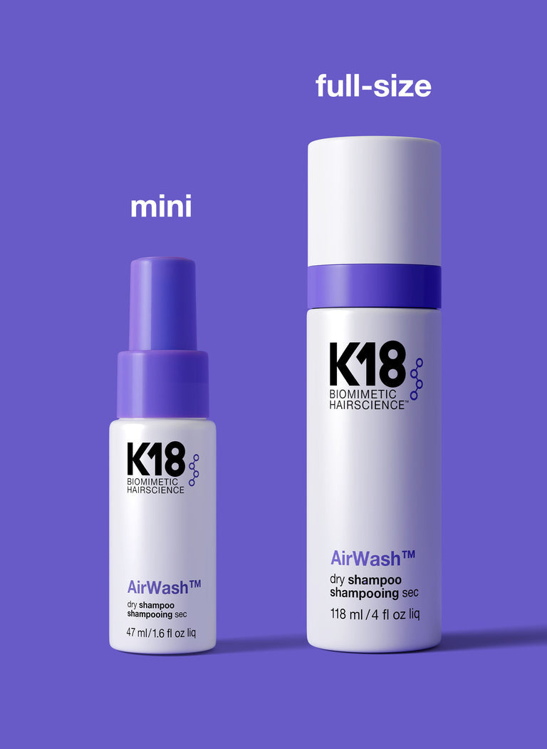 K18 Airwash Dry Shampoo AirWash Biomimetic Hairscience