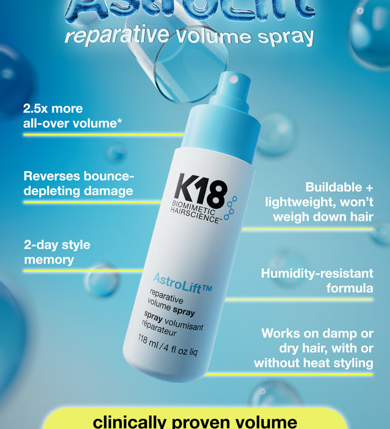 K18 AstroLift Reparative Volume Spray 118ml