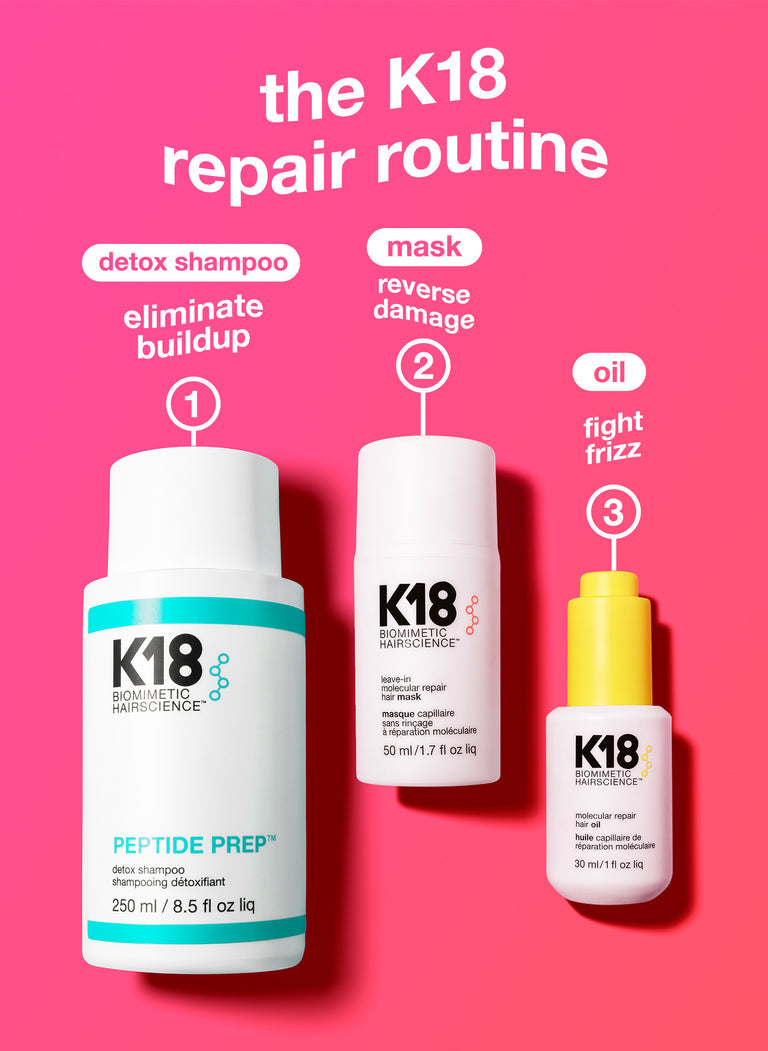K18 Hair Mask Biomimetic Hairscience Leave-In Molecular Repair