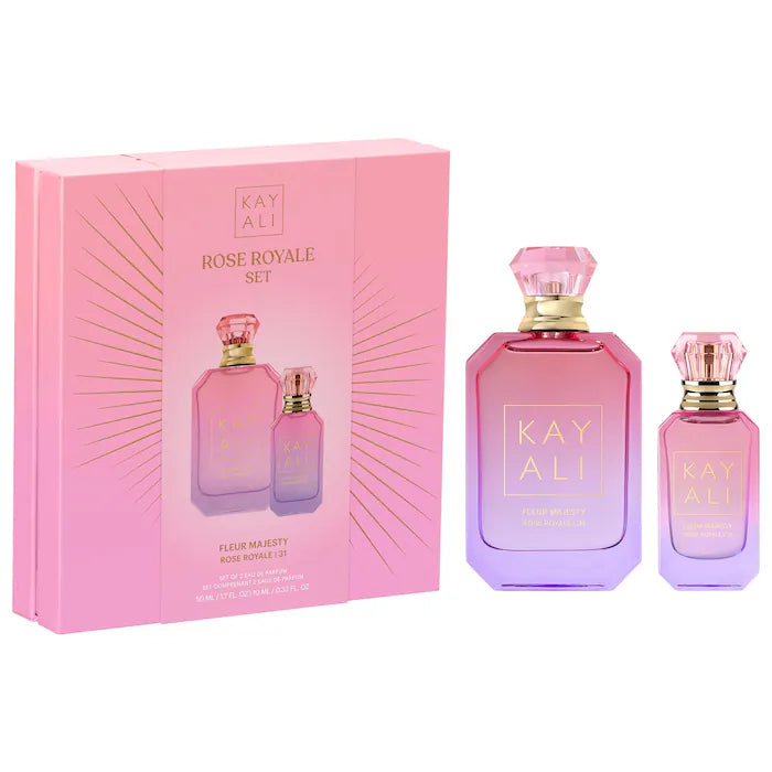 Kayali Fleur Majesty Rose Royale 31 Eau de Parfum for Women – 50ml Set (2PCS)