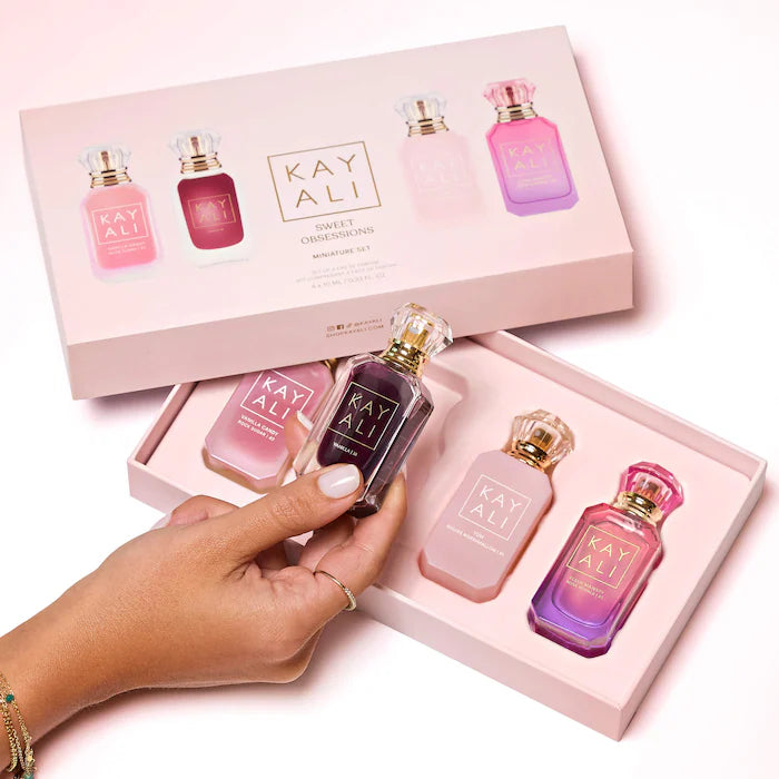 Kayali Sweet Obsessions Miniature Eau de Parfum Gift Set for Women - 4 x 10ml
