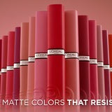 L'Oreal Infallible Matte Resistance Liquid Lipstick 5ml Ultra-Lightweight, Creamy Formula, Matte Finish