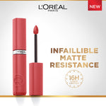 L'Oreal Infallible Matte Resistance Liquid Lipstick 5ml Ultra-Lightweight, Creamy Formula, Matte Finish #color_230 Shopping Spree