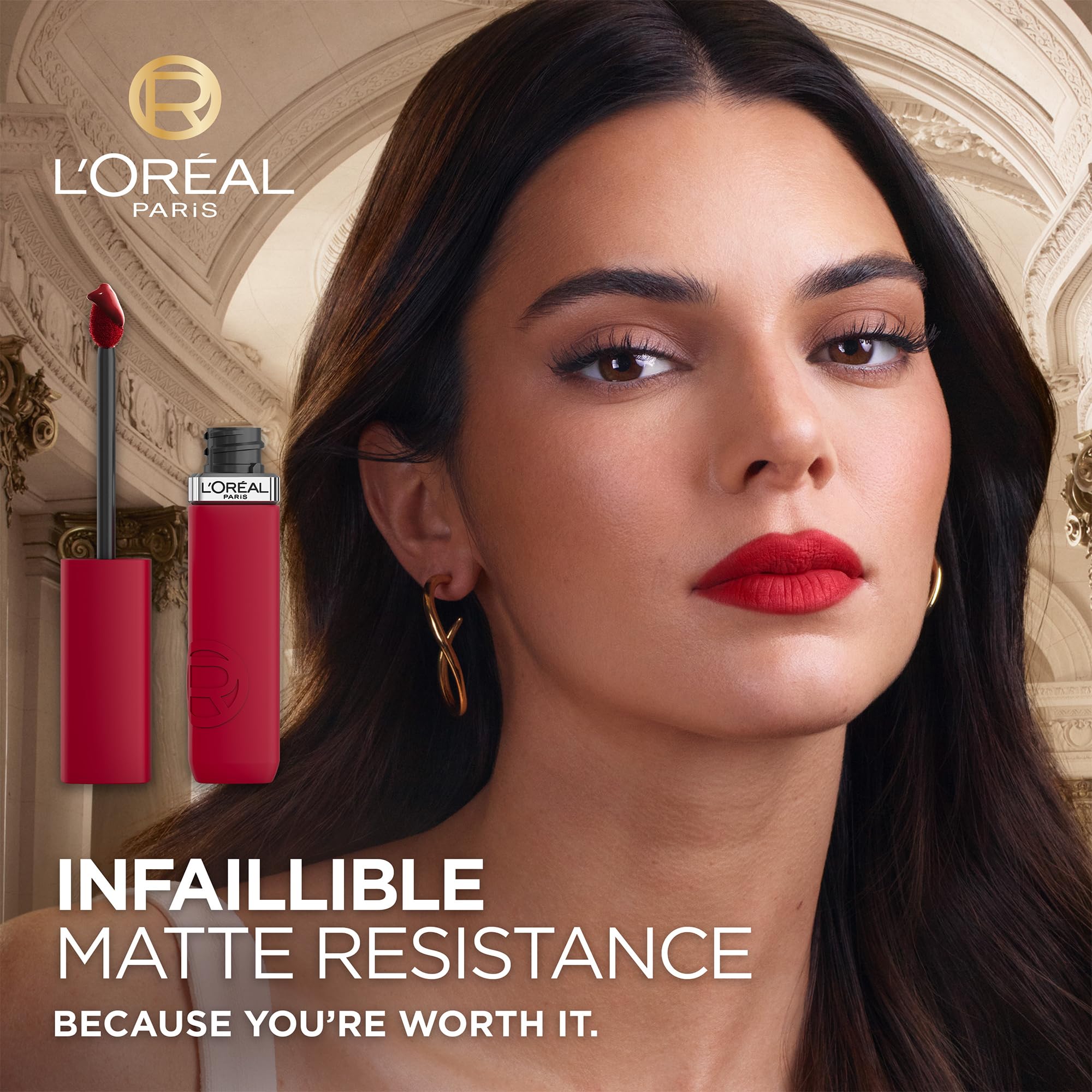 L'Oreal Infallible Matte Resistance Liquid Lipstick 5ml Ultra-Lightweight, Creamy Formula, Matte Finish