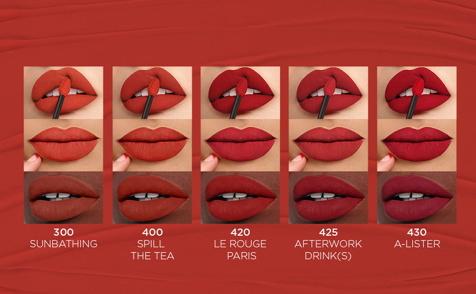 L'Oreal Infallible Matte Resistance Liquid Lipstick 5ml Ultra-Lightweight, Creamy Formula, Matte Finish