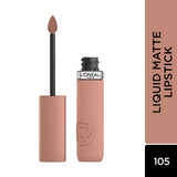 L'Oreal Infallible Matte Resistance Liquid Lipstick 5ml Ultra-Lightweight, Creamy Formula, Matte Finish #color_105 BreakFast in Bed