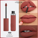 L'Oreal Infallible Matte Resistance Liquid Lipstick 5ml Ultra-Lightweight, Creamy Formula, Matte Finish #color_150 Lazy Sunday