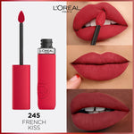 L'Oreal Infallible Matte Resistance Liquid Lipstick 5ml Ultra-Lightweight, Creamy Formula, Matte Finish #color_245 French Kiss