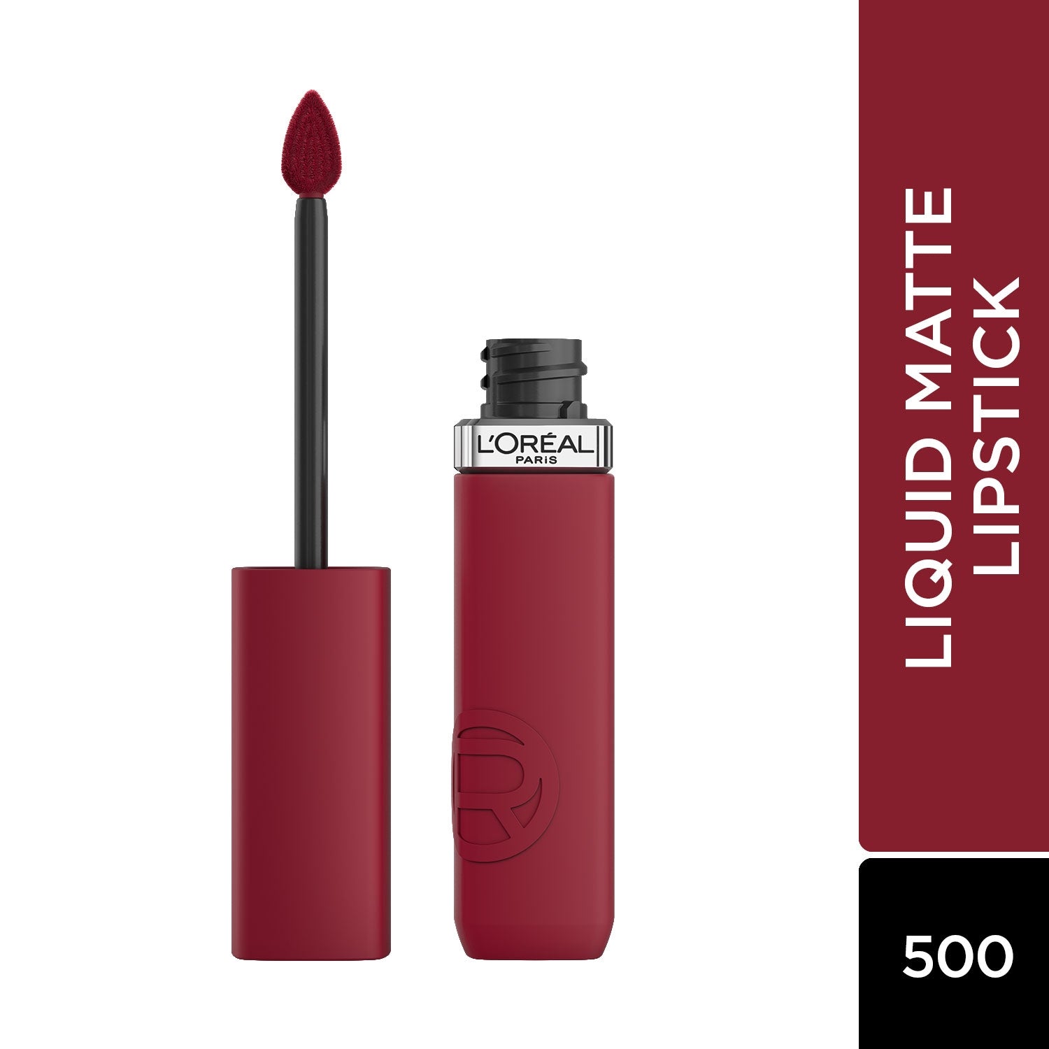 L'Oreal Infallible Matte Resistance Liquid Lipstick 5ml Ultra-Lightweight, Creamy Formula, Matte Finish #color_500 Wine Not