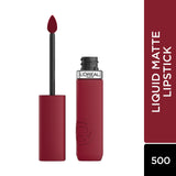 L'Oreal Infallible Matte Resistance Liquid Lipstick 5ml Ultra-Lightweight, Creamy Formula, Matte Finish #color_500 Wine Not