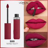 L'Oreal Infallible Matte Resistance Liquid Lipstick 5ml Ultra-Lightweight, Creamy Formula, Matte Finish #color_500 Wine Not
