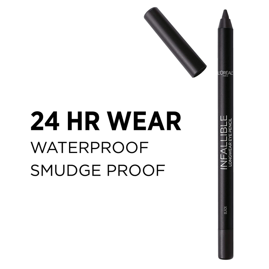 L'oreal Infallible Pro-Last Waterproof Pencil Eyeliner 1.2g #color_930 Black