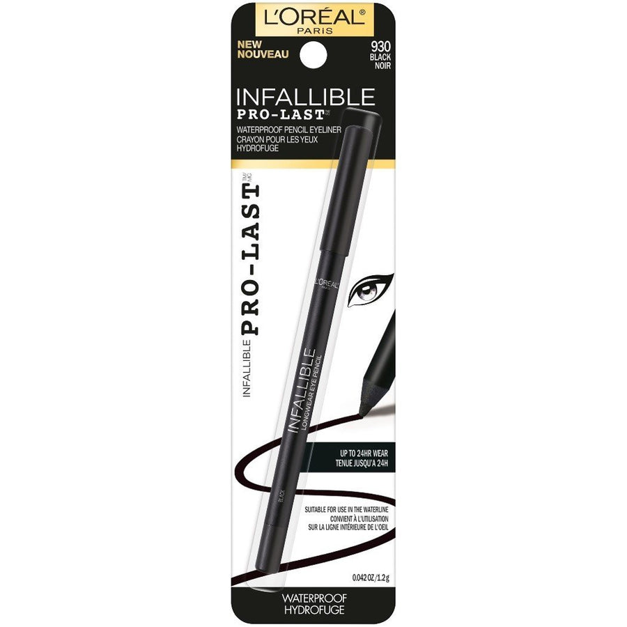 L'oreal Infallible Pro-Last Waterproof Pencil Eyeliner 1.2g #color_930 Black