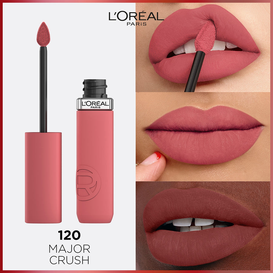 L'Oreal Infallible Matte Resistance Liquid Lipstick 5ml | Ramfa Beauty #color_120 Major Crush