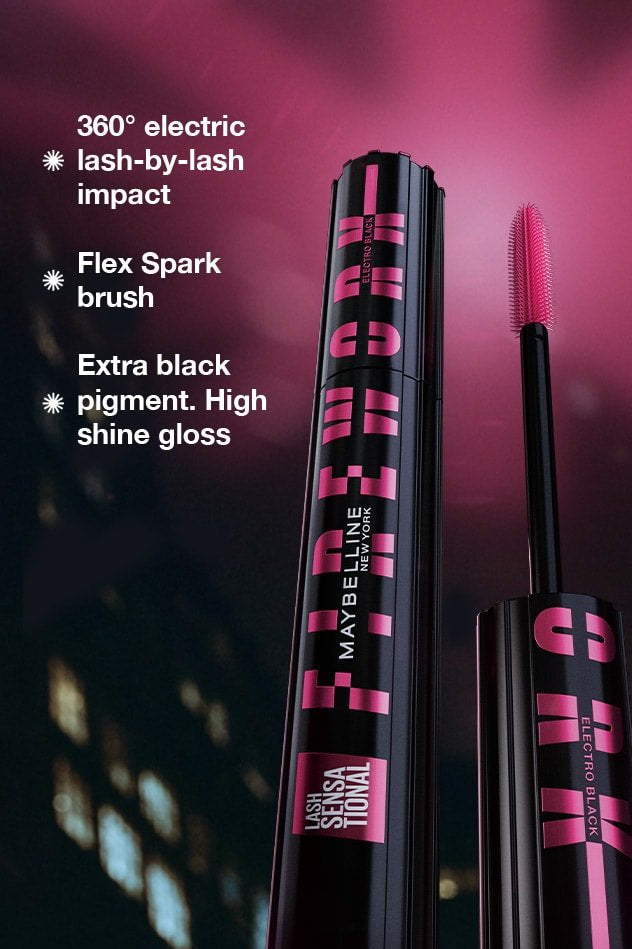 Maybelline Lash Sensational Firework Mascara Electro Black