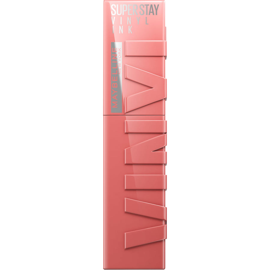 Maybelline SuperStay Vinyl Ink Liquid Lipstick, Instant Shine Finish #color_100 Charmed