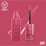 Maybelline SuperStay Vinyl Ink Liquid Lipstick, Instant Shine Finish #color_20 Coy