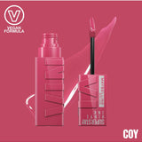 Maybelline SuperStay Vinyl Ink Liquid Lipstick, Instant Shine Finish #color_20 Coy
