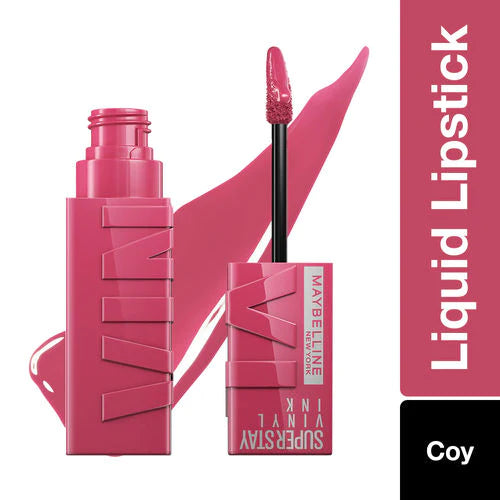 Maybelline SuperStay Vinyl Ink Liquid Lipstick, Instant Shine Finish #color_20 Coy