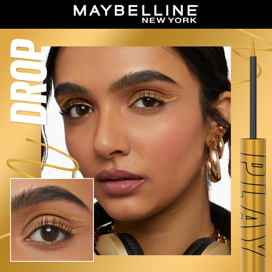 Maybelline Tattoo Liner Play #color_Drop Metallic Gold