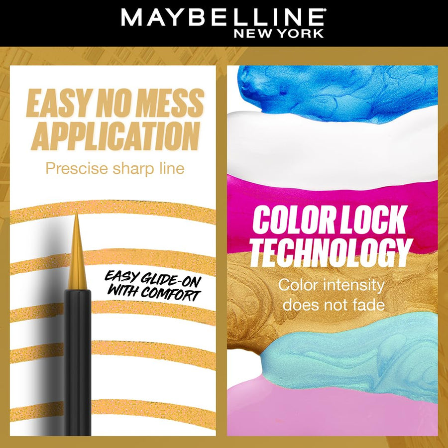 Maybelline Tattoo Liner Play #color_Drop Metallic Gold