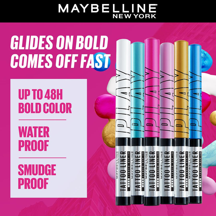 Maybelline Tattoo Liner Play #color_Punch Metallic Pink