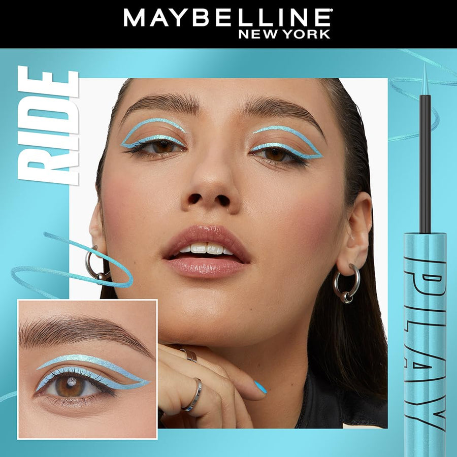 Maybelline Tattoo Liner Play #color_Ride Metallic Acqua