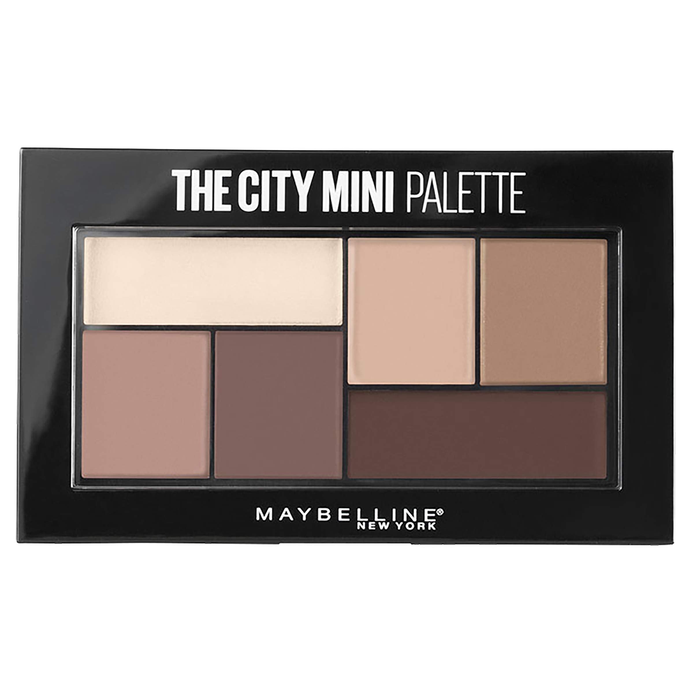 Maybelline The City Mini Eyeshadow Palette 4g, 6 Long-Lasting, Pigmented Metallic and Matte Eyeshadow #color_480 Matte About