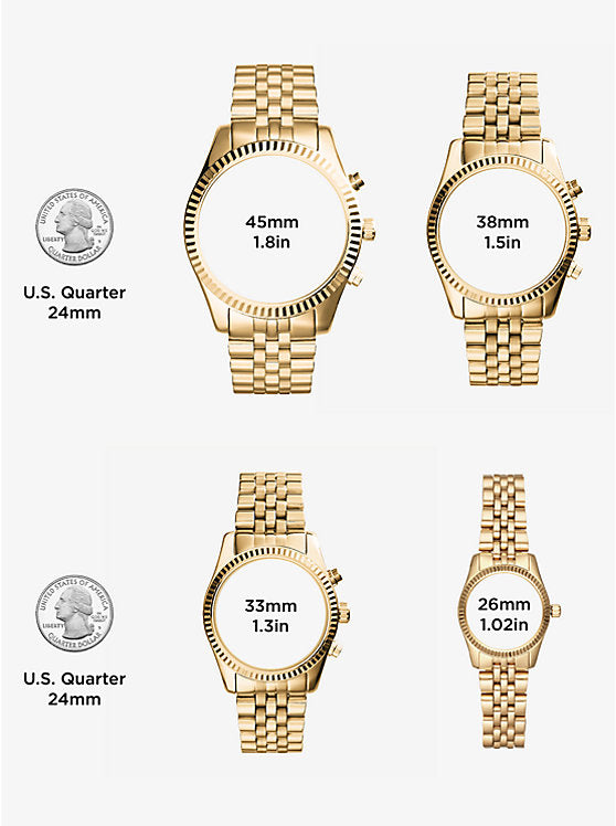Michael Kors Lexington Men's Watch MK8281 Gold