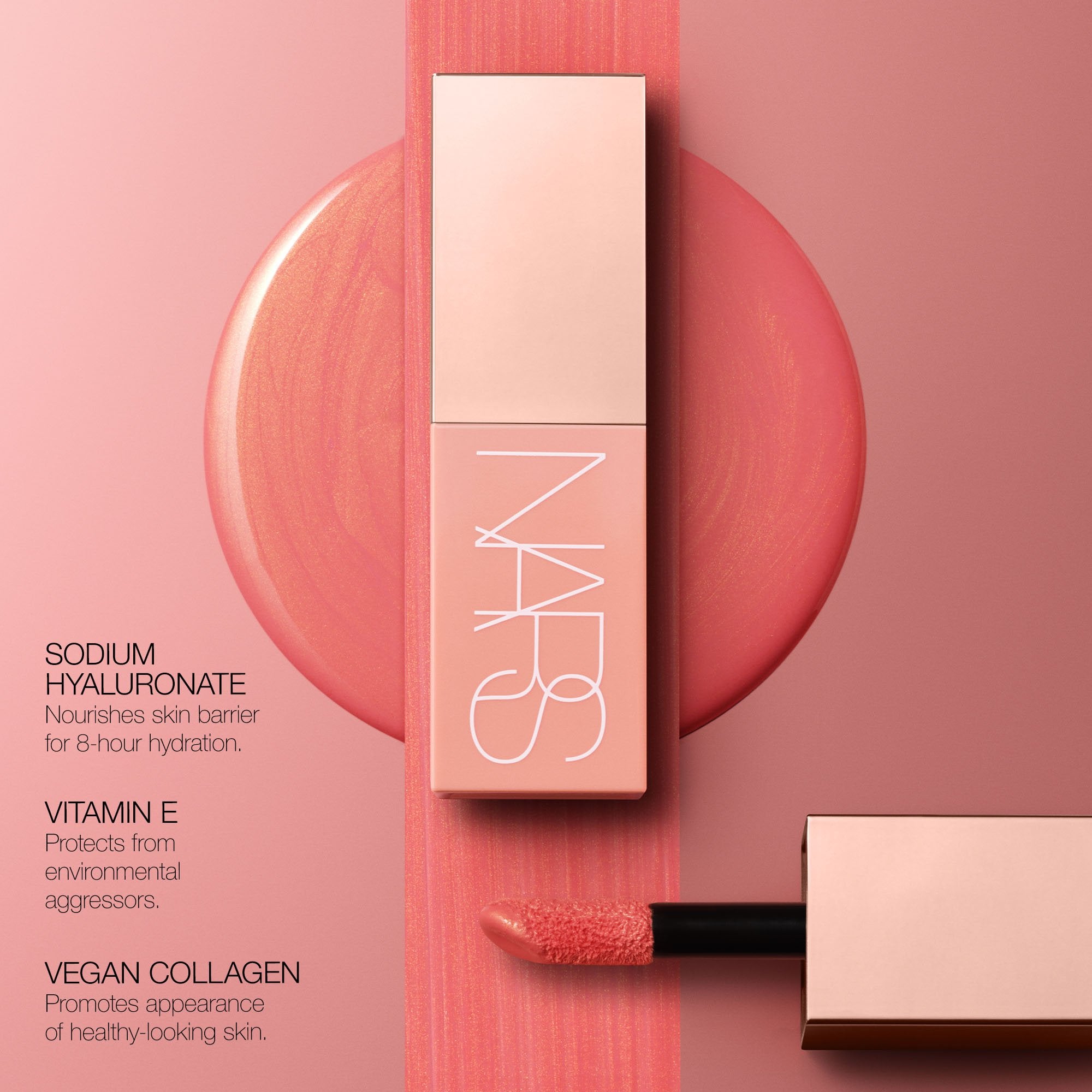 NARS Afterglow Liquid Blush 7ml, Lasting, Transfer-Resistant, Natural Glow #color_Orgasm 