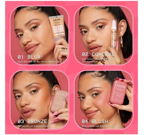 NYX Professional Makeup Buttermelt Blush 