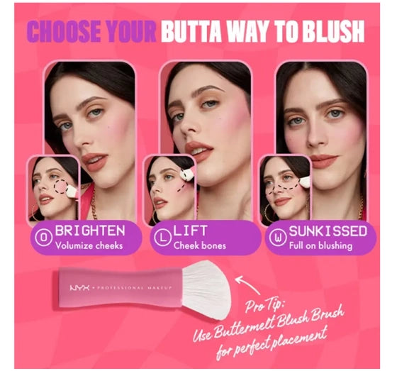 NYX Professional Makeup Buttermelt Blush 