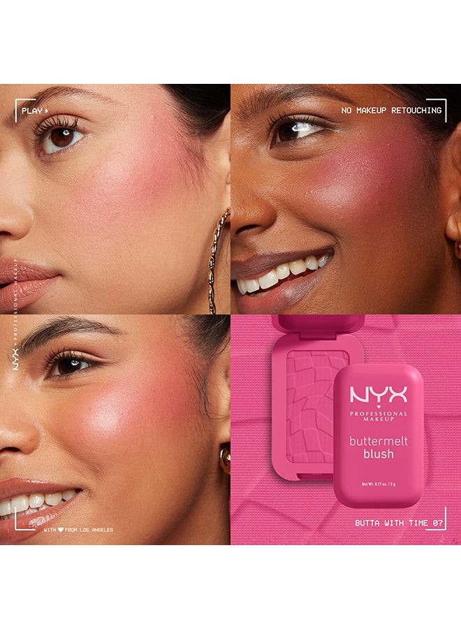 NYX Professional Makeup Buttermelt Blush #color_07 Butta With Time