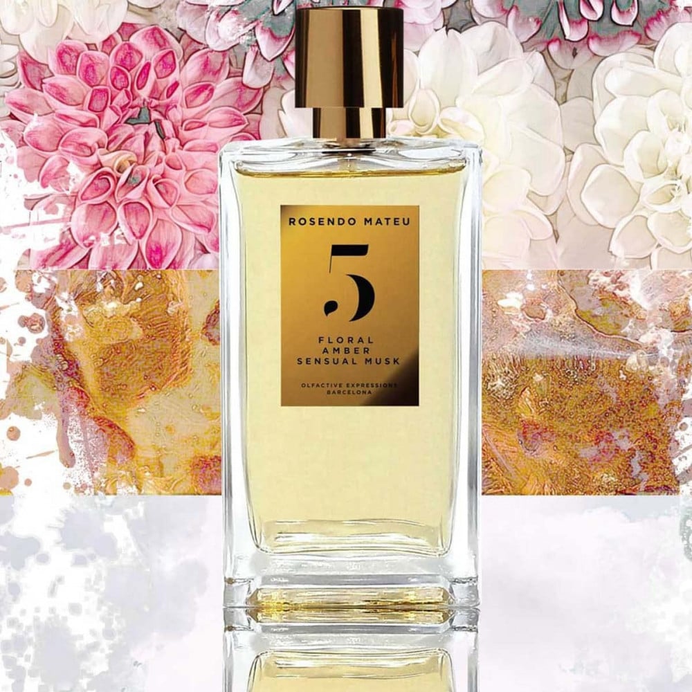 Nº 5 Floral Amber Sensual Musk Perfume by Rosendo Mateu 100ml