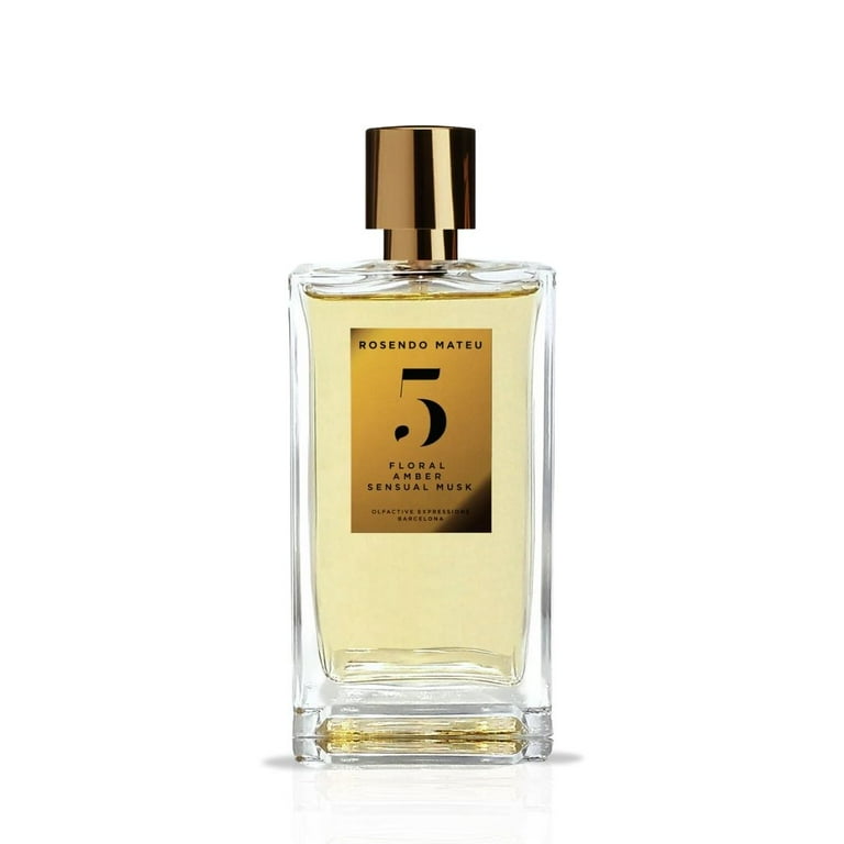 Nº 5 Floral Amber Sensual Musk Perfume by Rosendo Mateu 100ml