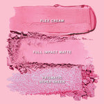 ONE/SIZE by Patrick Starrr Cheek Clapper 3D Blush Trio Palette  #color_Attention Seeker