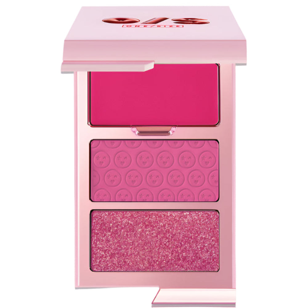 ONE/SIZE by Patrick Starrr Cheek Clapper 3D Blush Trio Palette  #color_Gworly Pop