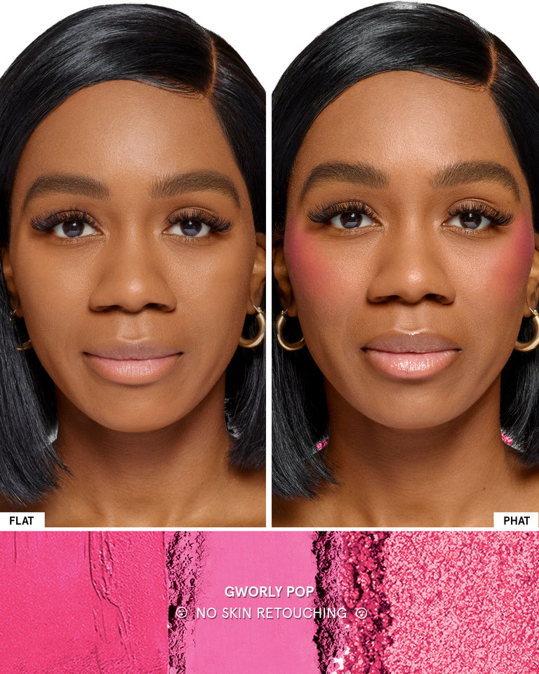 ONE/SIZE by Patrick Starrr Cheek Clapper 3D Blush Trio Palette  #color_Gworly Pop