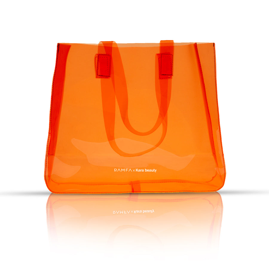 Make-up Bag large | Ramfa Beauty #color_Orange