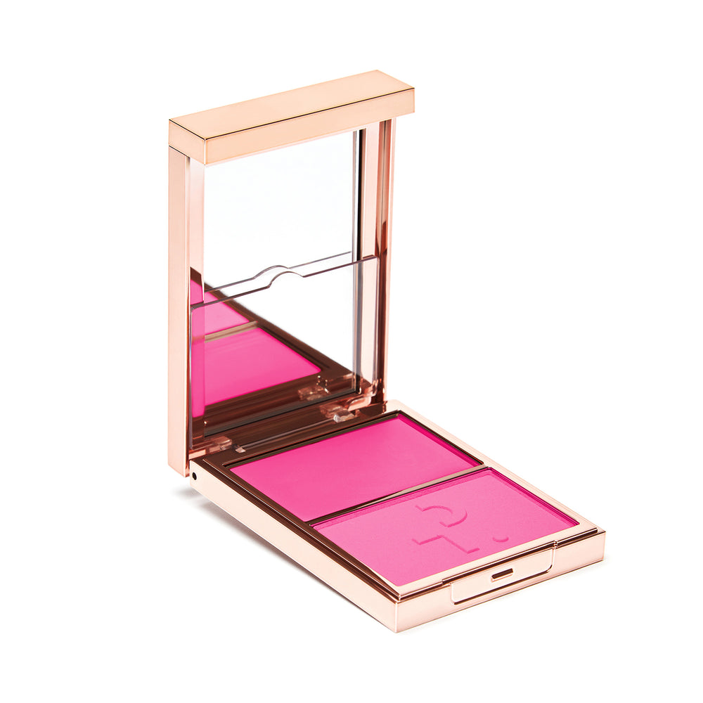 PATRICK TA Major Headlines Double-Take Crème & Powder Blush Duo 10g #color_SHE’S GIVING