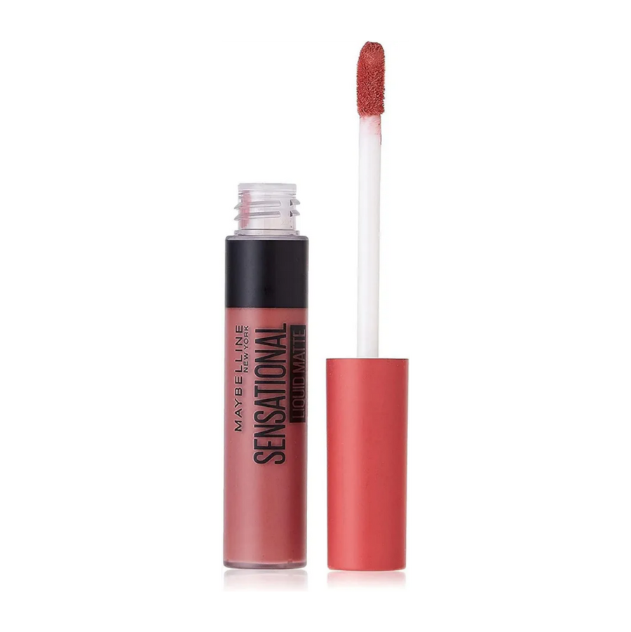 Maybelline Sensational Liquid Lipstick With Matte Finish | Ramfa Beauty #color_05 Barely Legal