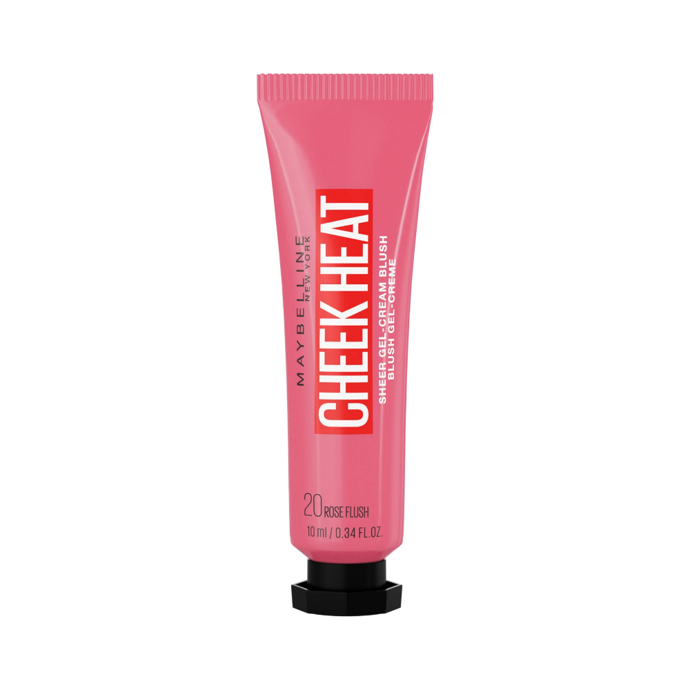 Maybelline Cheek Heat Gel Cream Blush 10ml  #color_20 Rose Flash